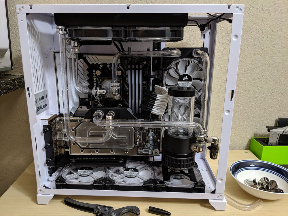 New tubing installed