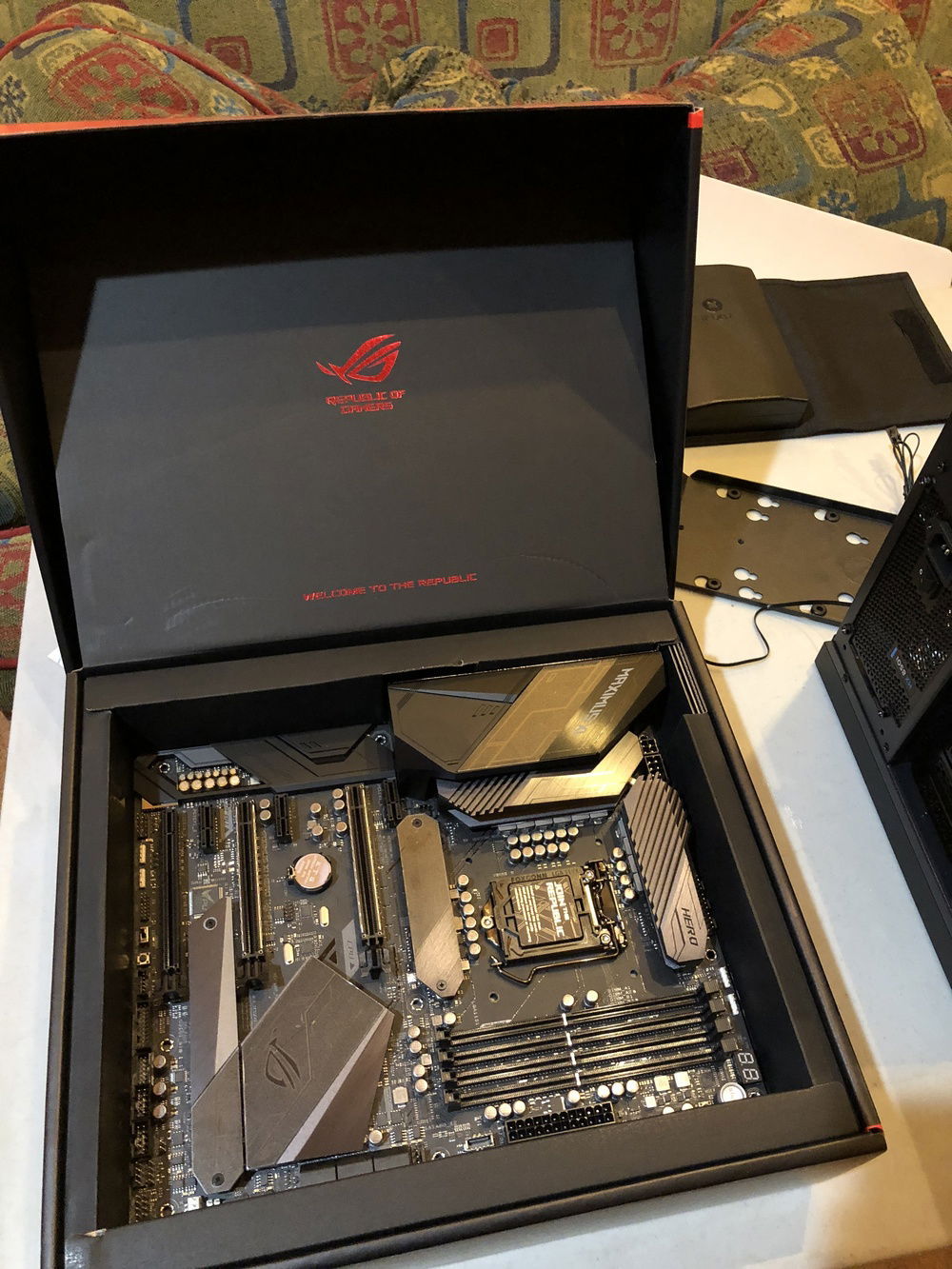 Motherboard came in.