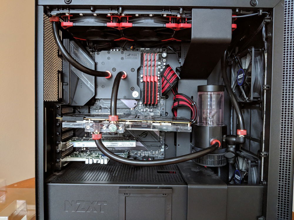 Yes I am doing soft tubing instead of hard line. I just removed all the PETG from it last week.