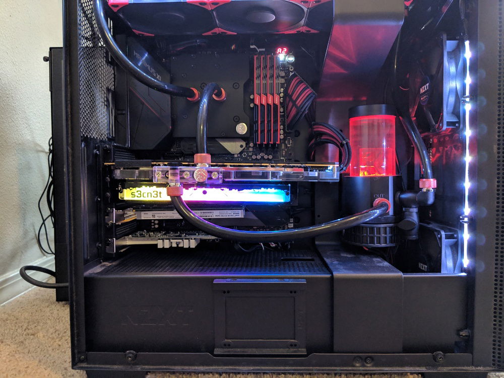 Fixed the gpu sag as much as I could.