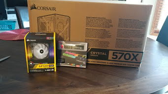 The Origin. 1.0. I ordered an 1800X on launch day, and was lucky enough to purchase some of the earliest G.Skill RGB 3200 kits that made it to market. Ended up grabbing one on Amazon and one on Newegg. Went with SP120 fans.