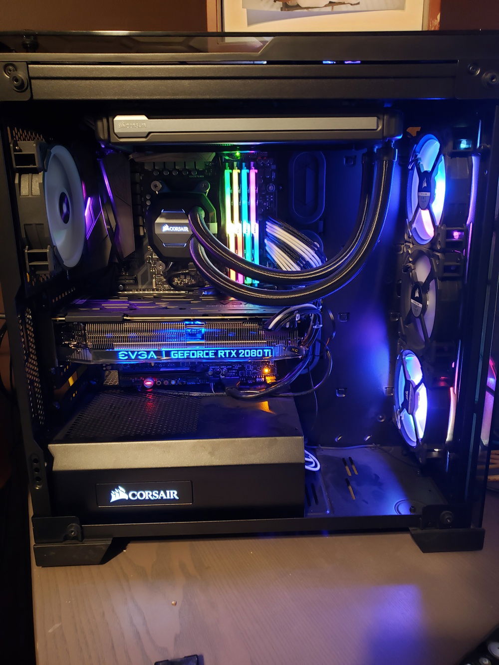 I got a 2080Ti XC Ultra after my first Gaming OC 2080Ti was defective, but ended up returning it as I didn't like the triple slot cooler. (Also feat. a dead LL120)