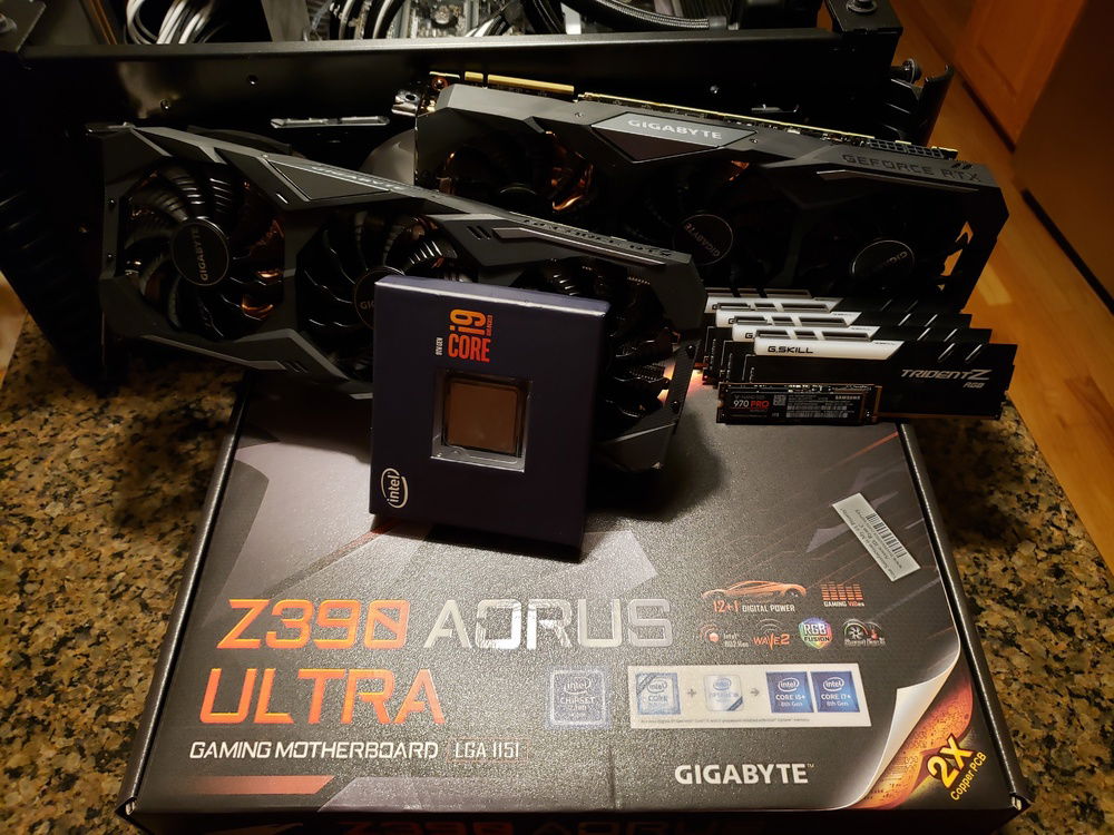 9900k + 2080Ti upgrade day. I've actually been through a total of 3 9990ks. One was physically damaged, the second started BSODing constantly after about 3 months. On my third now, and all seems stable so far.