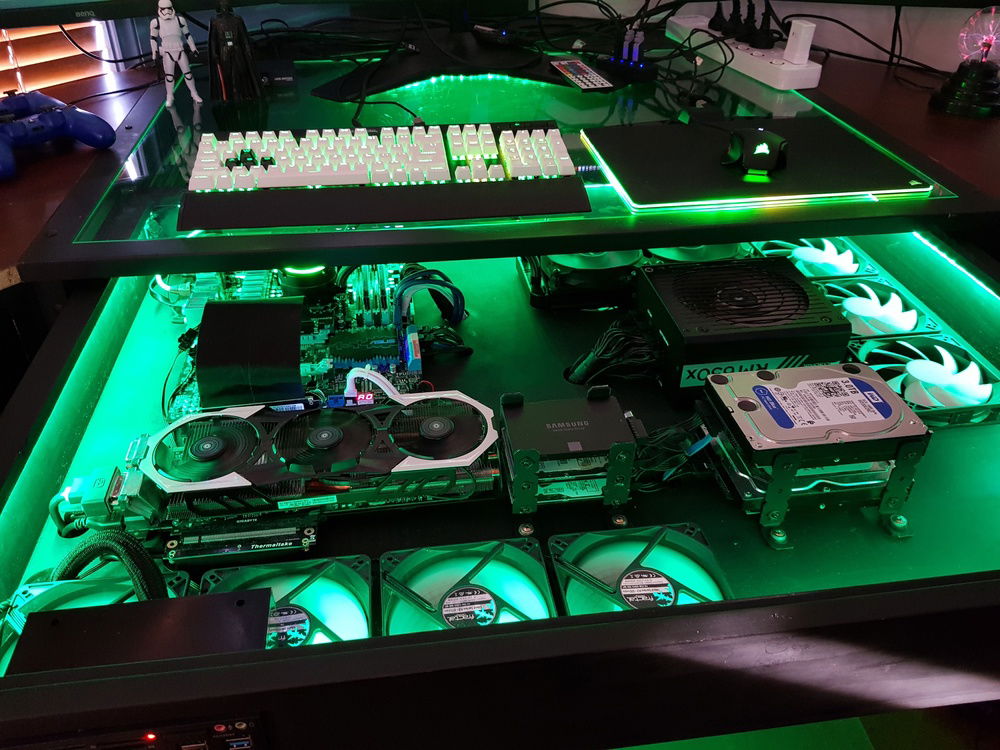 I Built a drawer for easy access to the hardware