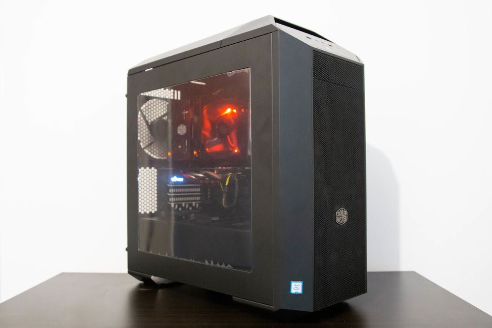 with the side panel on