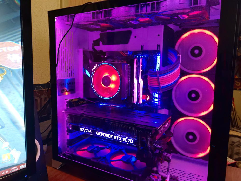 Custom 24 Pin Cable Installed