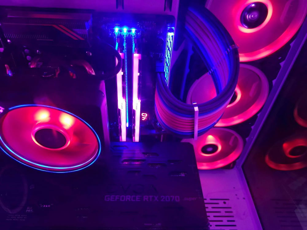 Custom 24 Pin Cable Installed