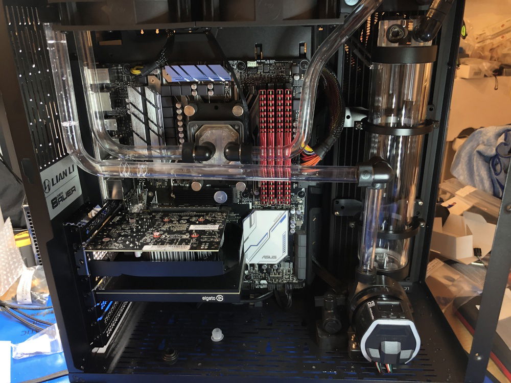 Ready for the leak test