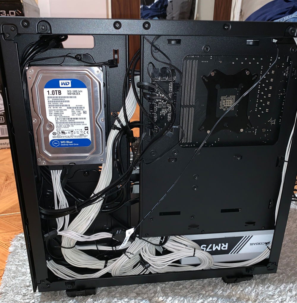 FSP CMT510 case and my cable management