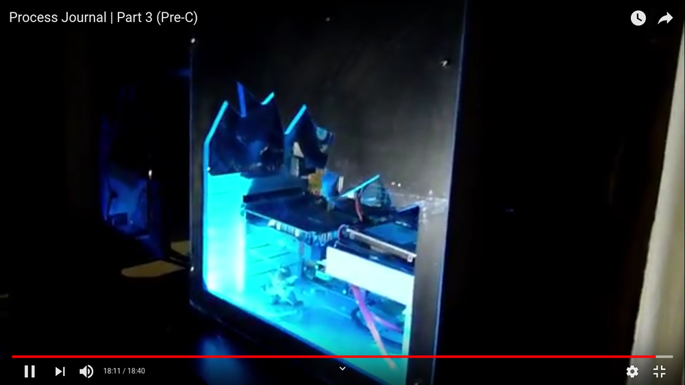 This is the PC Once it was finished.... sorry for the poor quality, as i said this was for a school project and they could only support a certain file size.