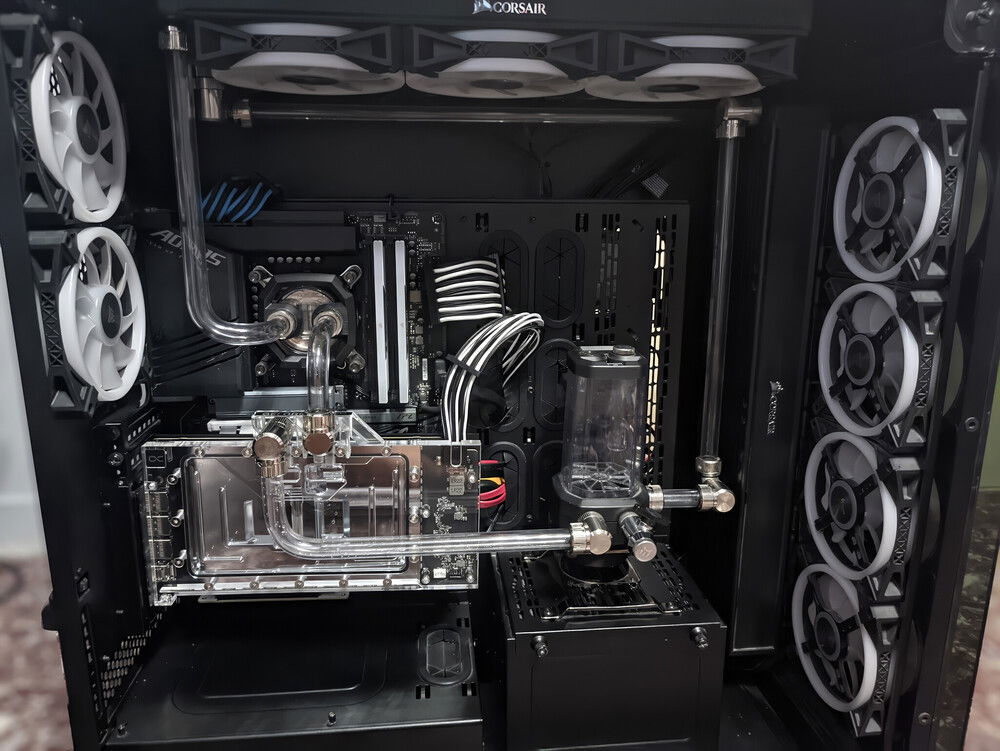 Ready for liquid filling.