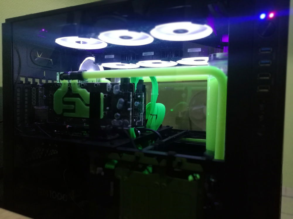 side view of the case