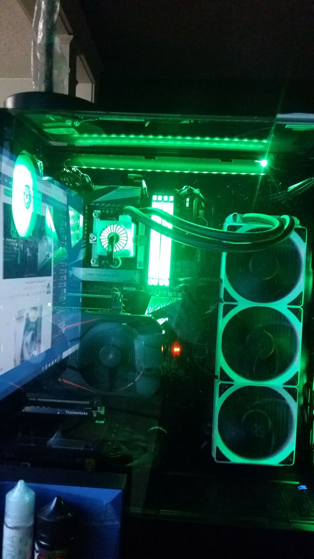 I prefer the green fade rgb, and green rain ram rgb
