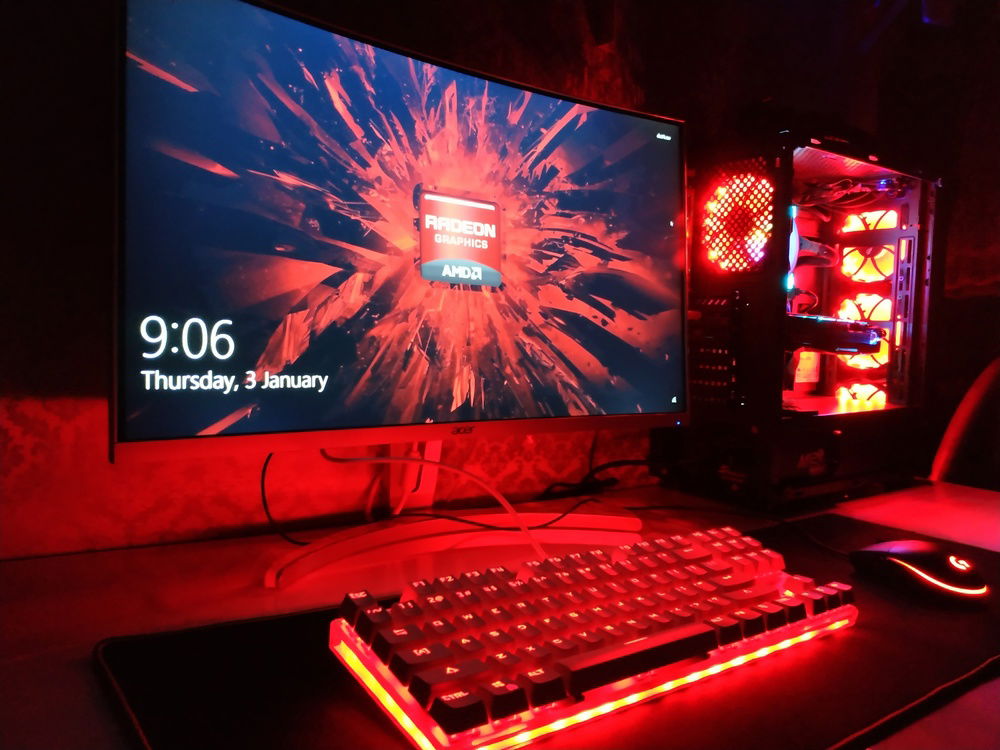 Red radeon