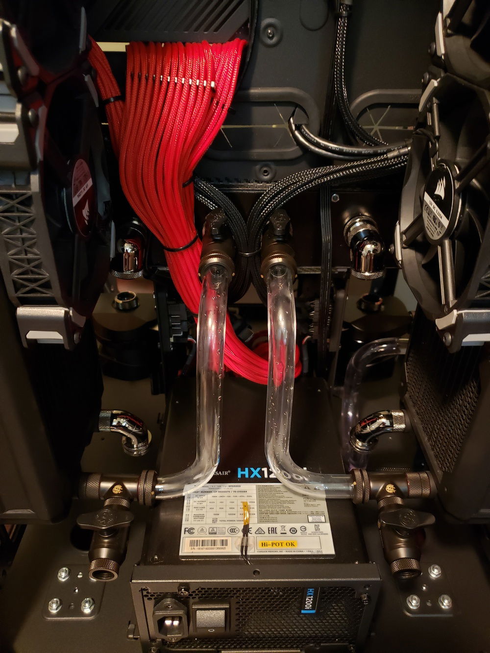 Dual ball valves so I can calibrate my flow rate in aquabus