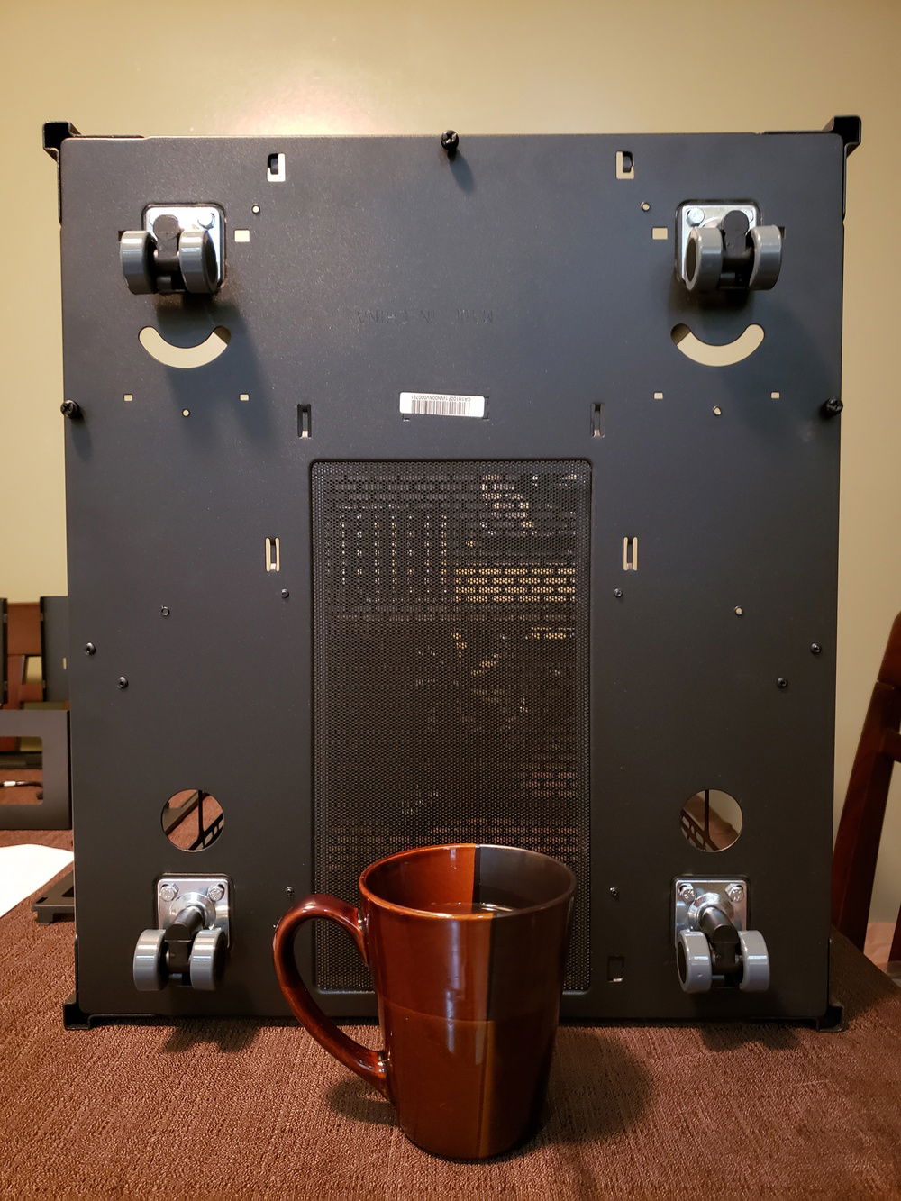 Wheels to help move this soon 100lb+ monster.