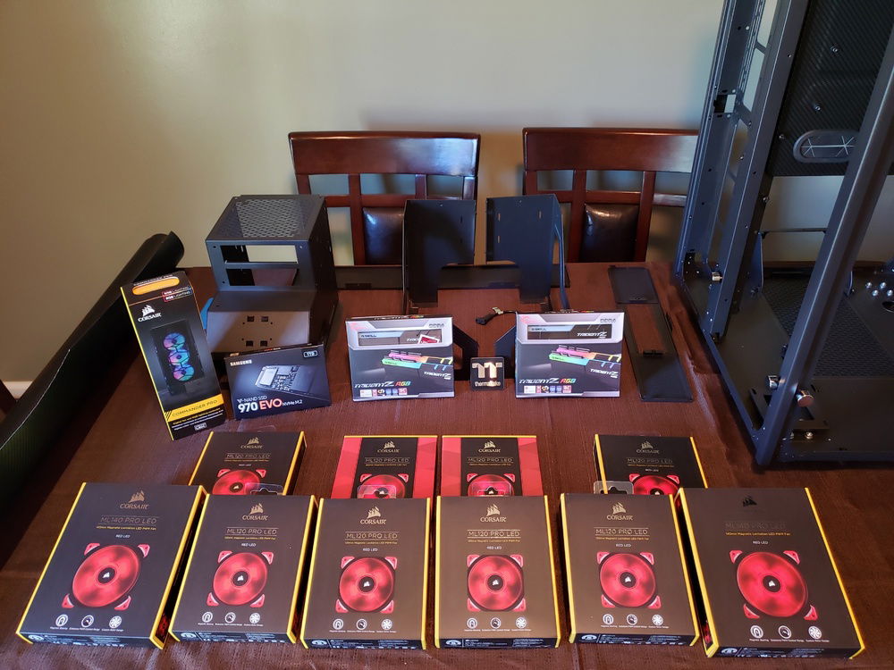 Case will be loaded up with 18 fans