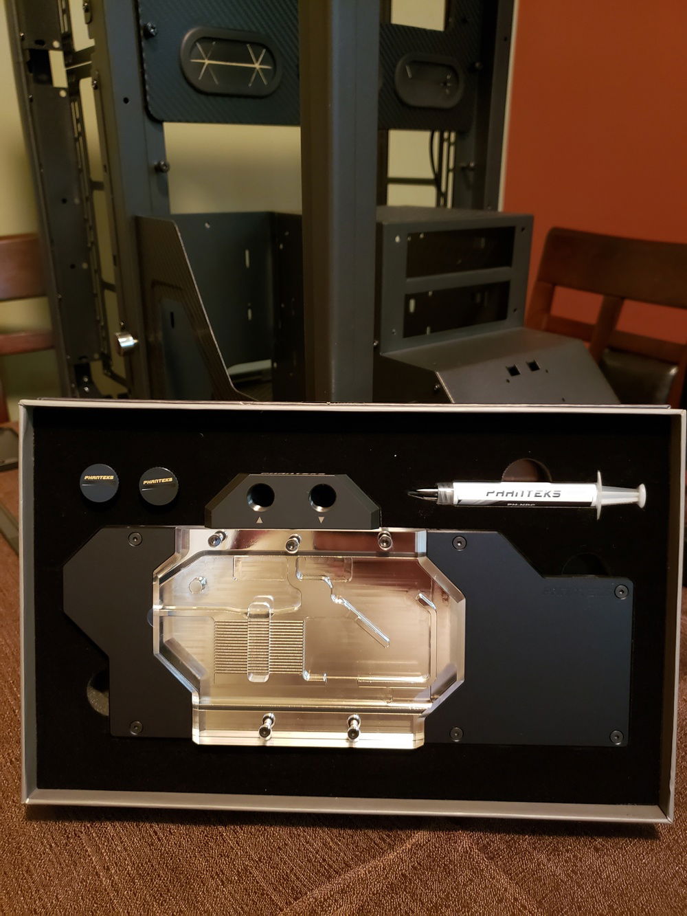 Phanteks glacier GPU block.