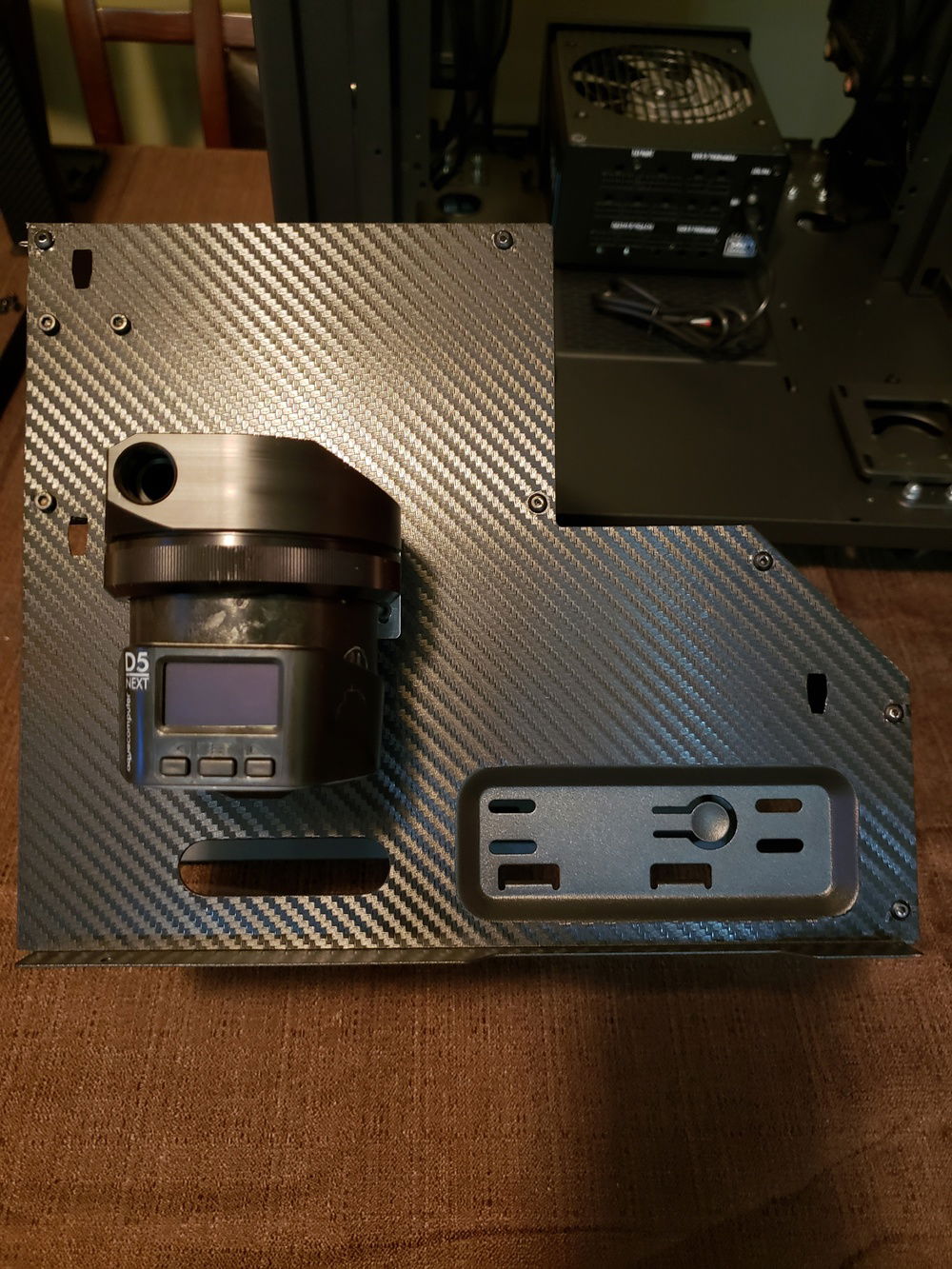 Pump placement and a tad more wrap