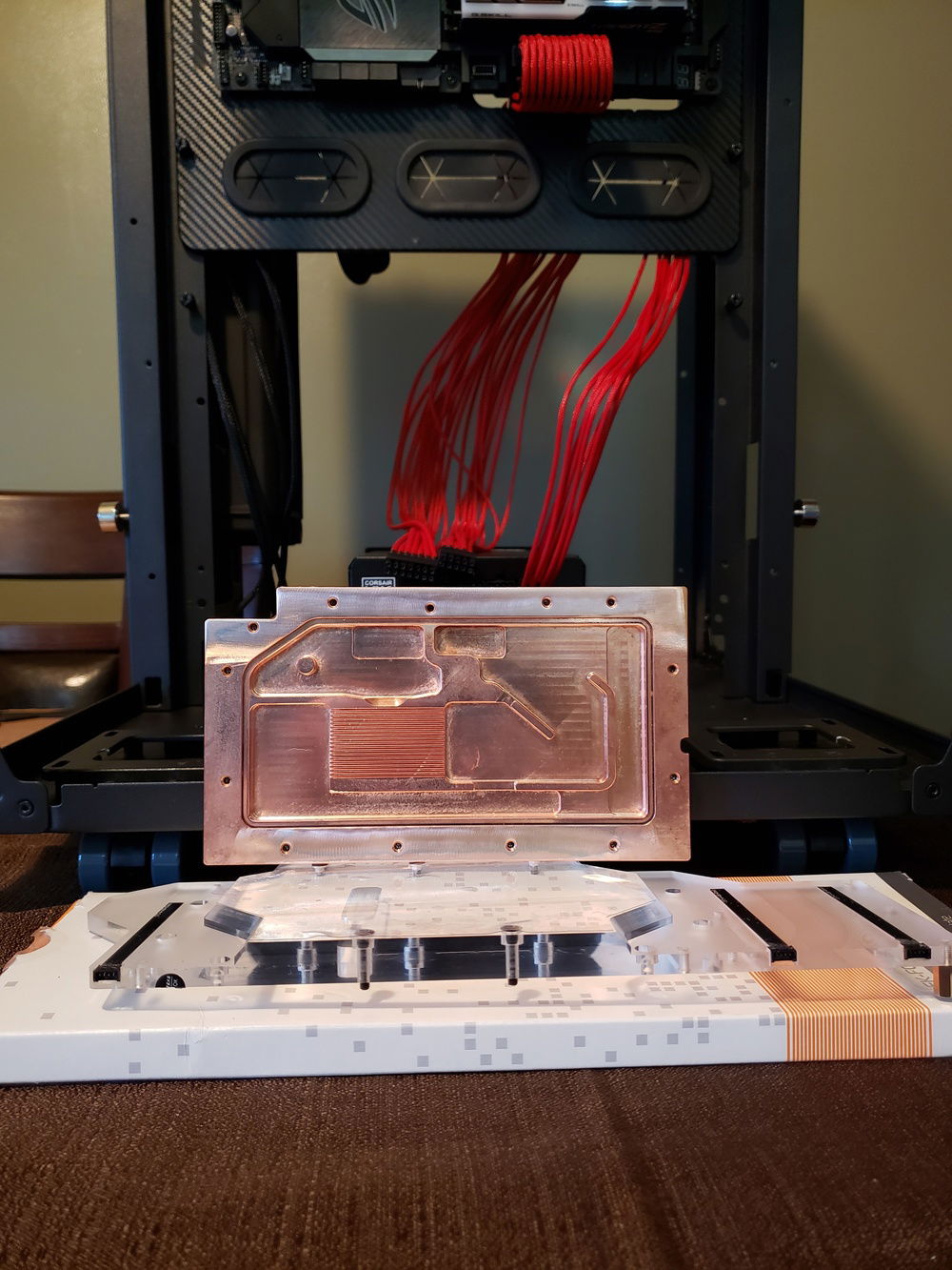 Stripped the nickel for a full copper loop.