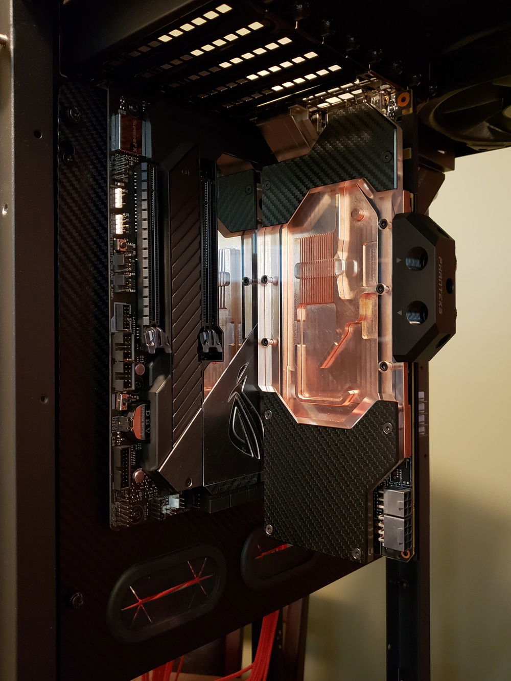 GPU in with some vinyl accent.