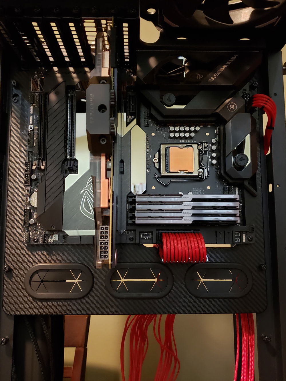 8086k surgery success, needed a cable sleeve transfusion