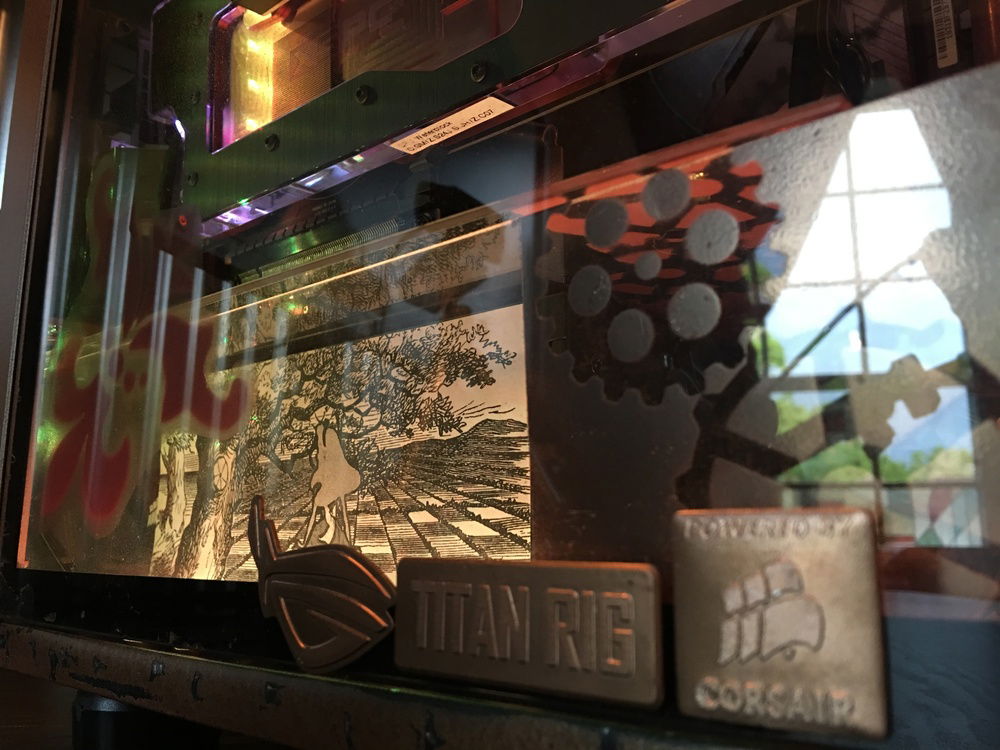 Alice through the glass