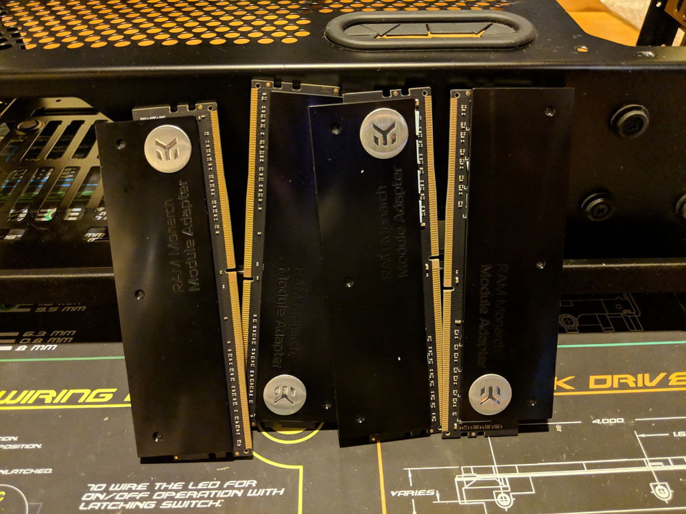 RAM cooling modules because these sticks are not pretty and why not?