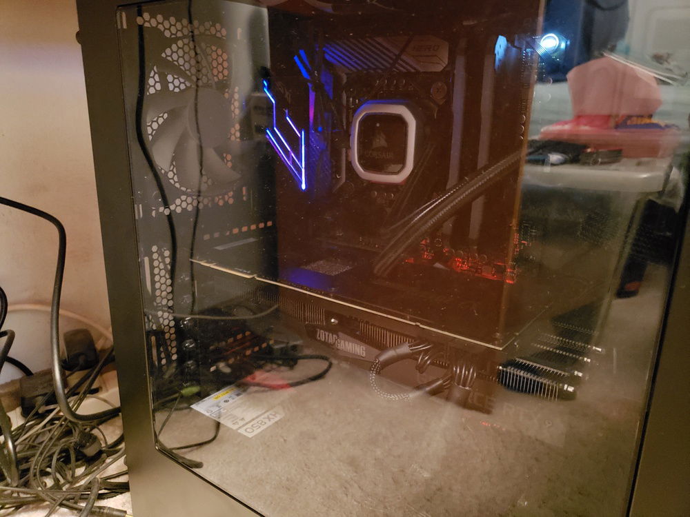 And now with the gpu installed
