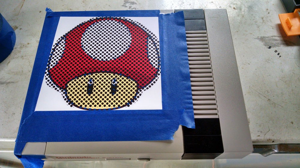 Setting up for the Mushroom Head Air holes