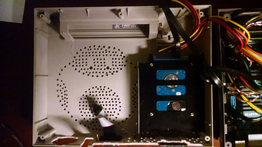 Original 1TB HD location.  New SSD is in the same spot