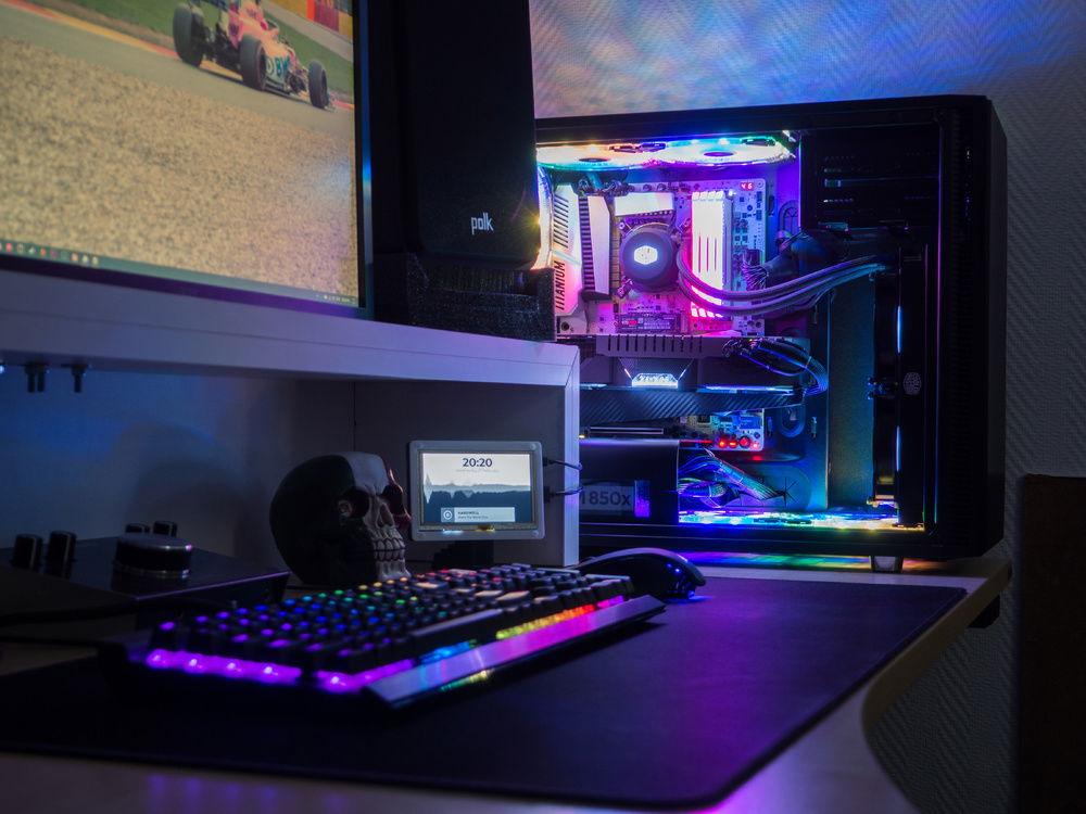 Full setup, only RGB now!