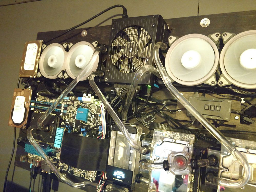 Lights don't always make the build but boy are they pretty