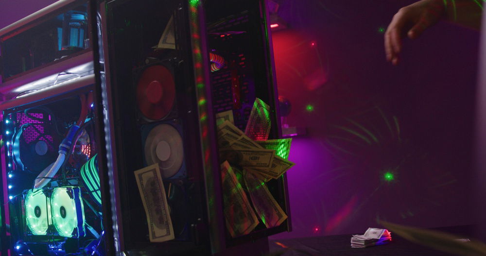 A PC with thousands of dollars inside! #innovation