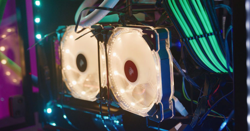 Custom RGB GPU cooling!