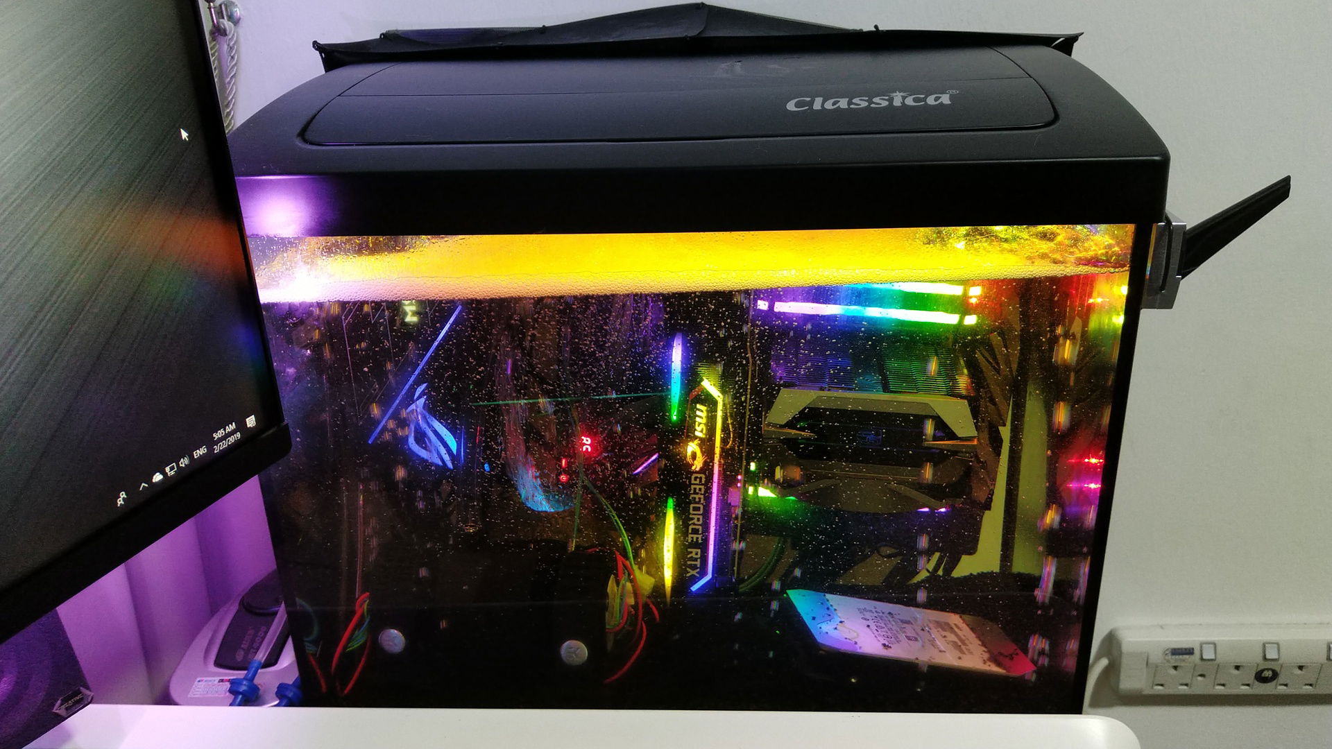 Mineral oil cooled Threadripper system » builds.gg