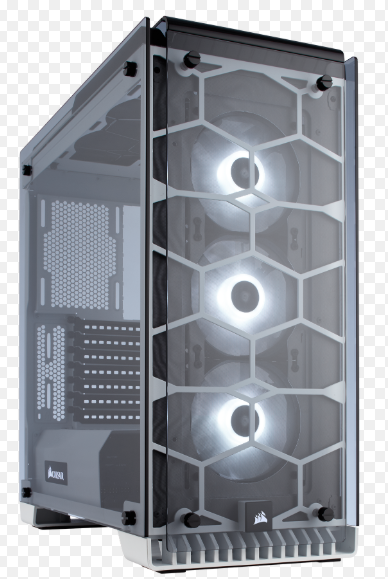 This picture is just the case havent built it yet but i will be once everything comes in hopefully you all like it. Also if you look at corsairs Instagram you will find one just like this but smaller and im basing it off of that.