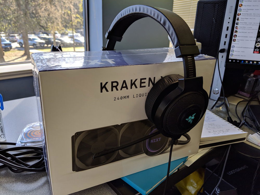 Kraken listening to some Krakens