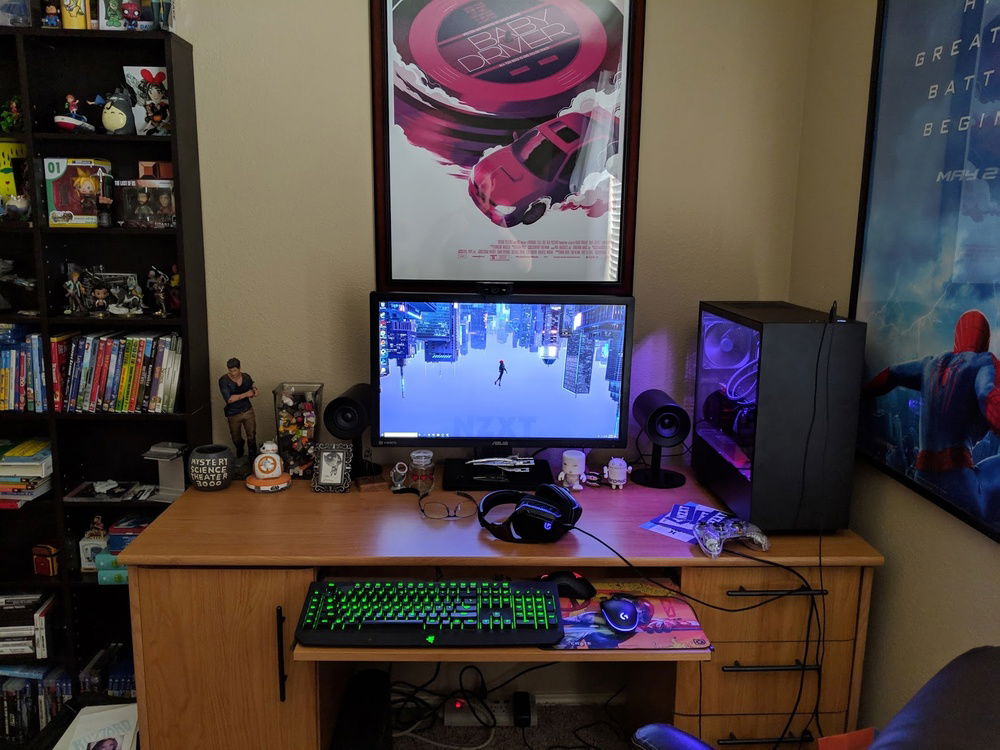 Swapped posters to go more with RGB Colors