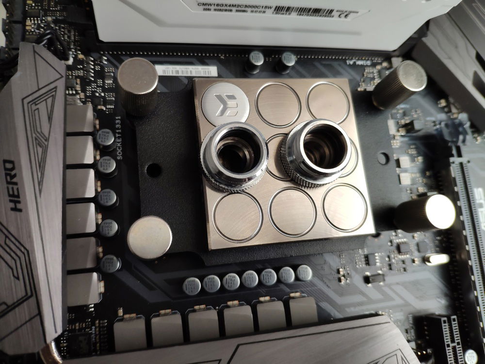 CPU cooler swap