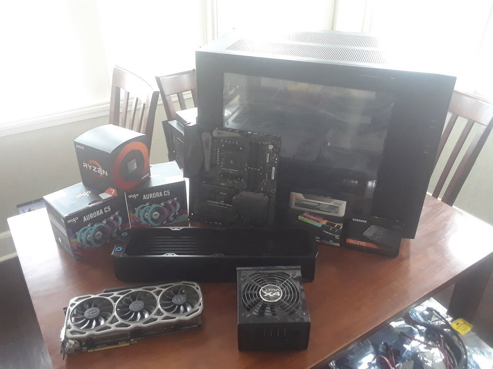 Original build...basically doubled, now.