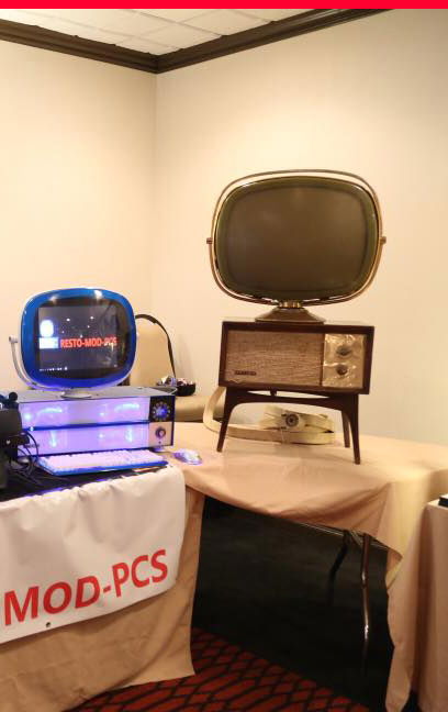 Tv on the right is Build#3. "Fallout"