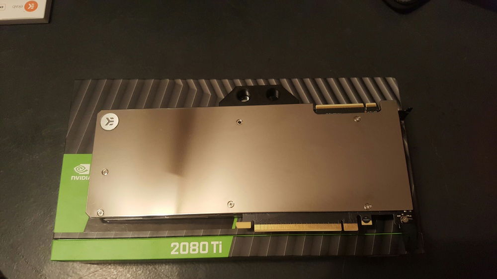 Chrome Backplate for the RTX 2080ti