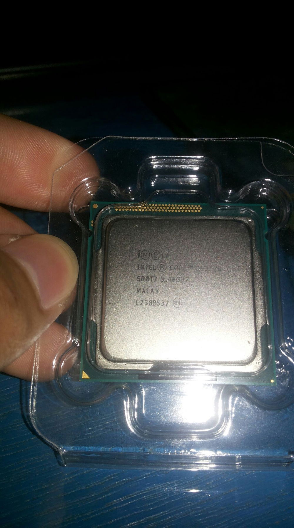 The second-hand CPU just arrive at 28/2/2019
Order from 13/2/2019, Cost: RM350
