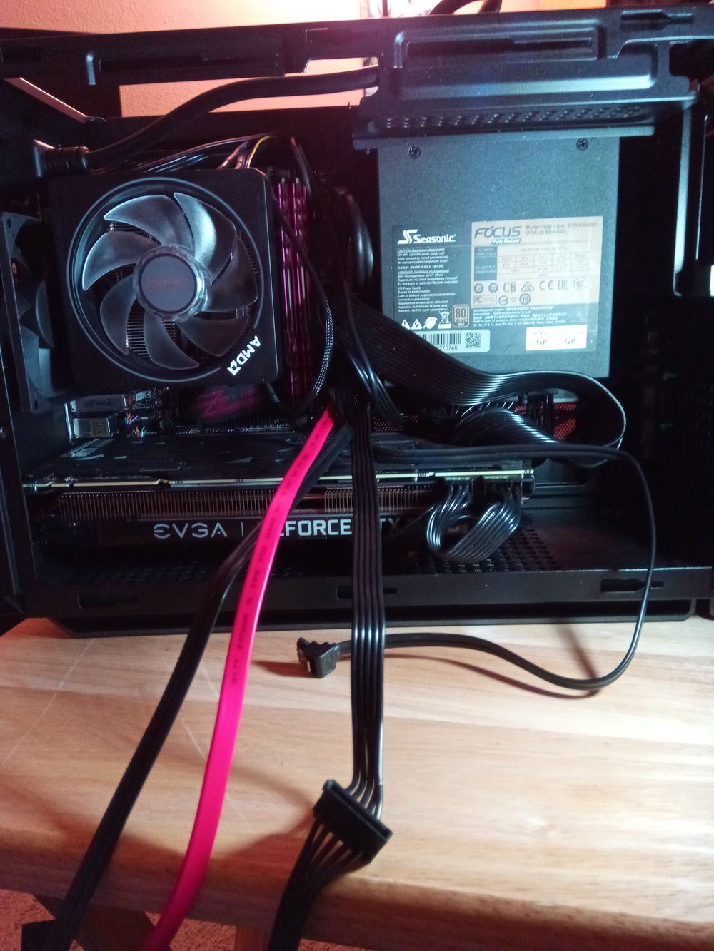 At a certain point cable management is just not happening.