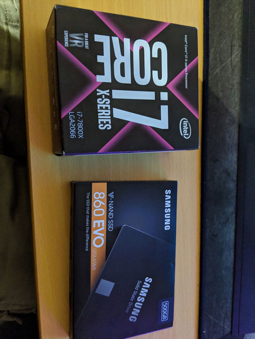Temporary CPU till i9 arrives