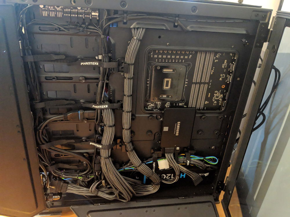 Cable management further improved