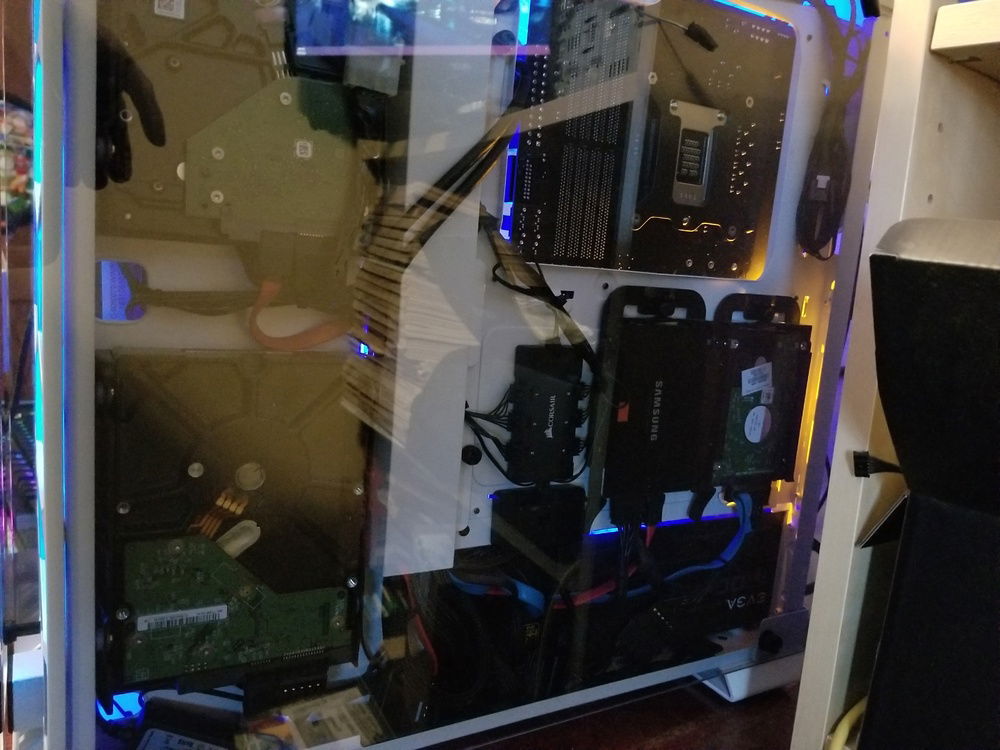 Right side cable management