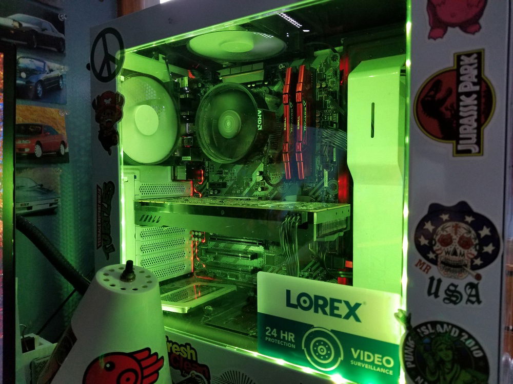 Still bone stock cooling. Hasn't been a problem yet. But, it's definitely on the table for the next thing to upgrade.