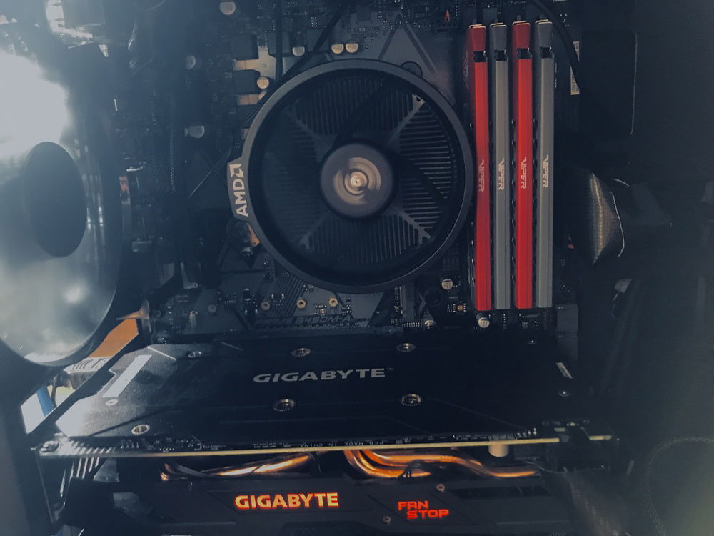 Duct tape because of ugly cables